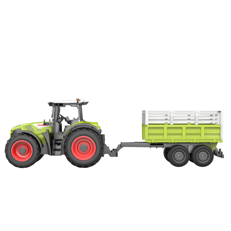 Double E CLAAS 660 traktor s prikolico RC, 1:24