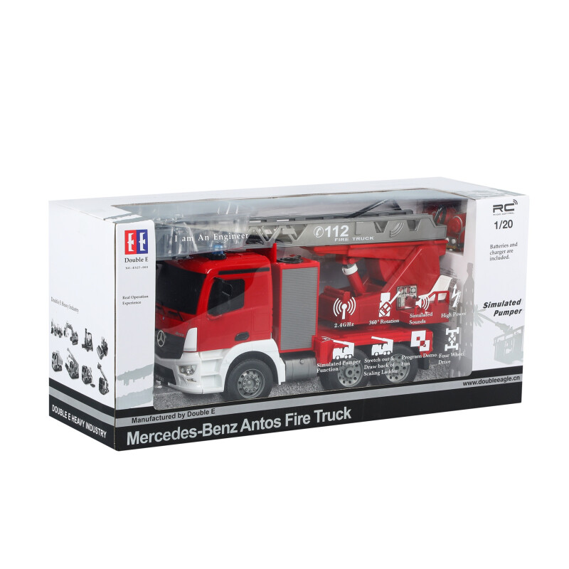 Double E Mercedes Antos gasilsko vozilo RC, 1:20