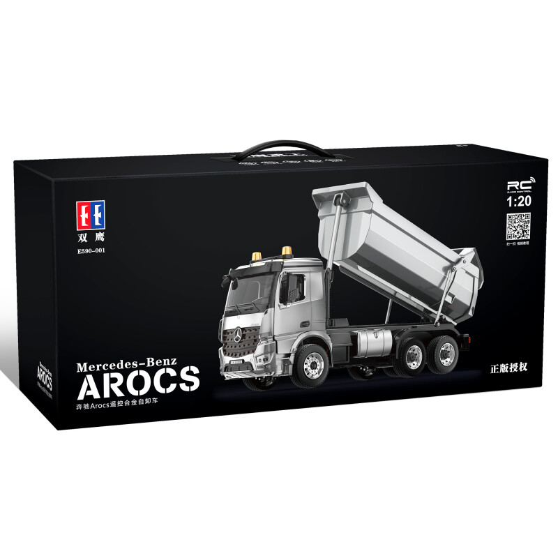 Double E MB Arocs kovinski prekucnik 1:20, RC