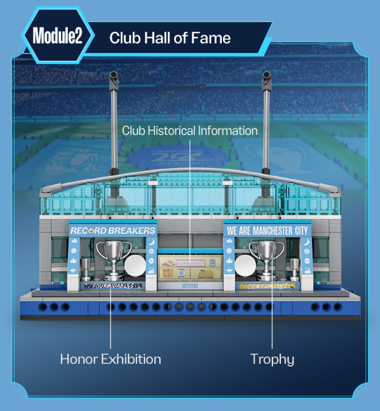 CaDa Manchester City Etihad stadion C66022W