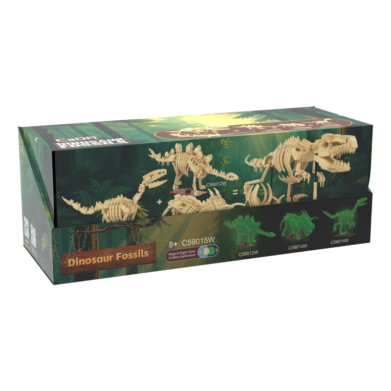 CaDA Tri Dinozavrska okostja C59015W