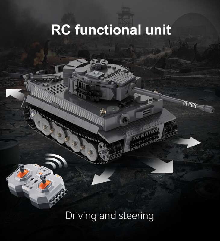 CaDa Tiger Tank C61071W