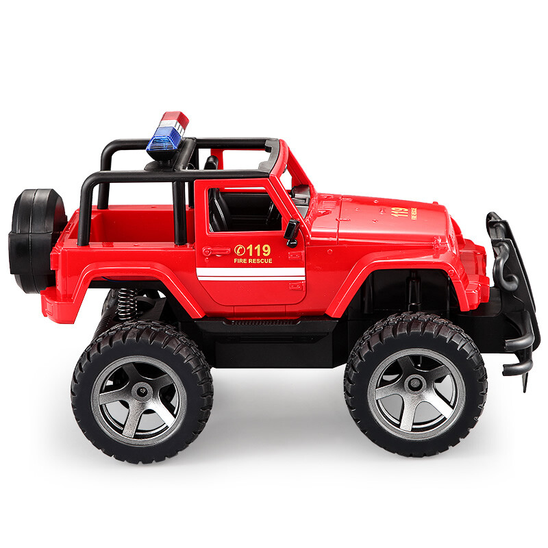 Double E Jeep gasilsko reševalno vozilo RC, 1:12
