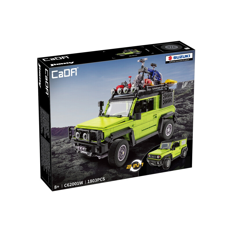 CaDa JIMNY terenec z dodatki C62001W